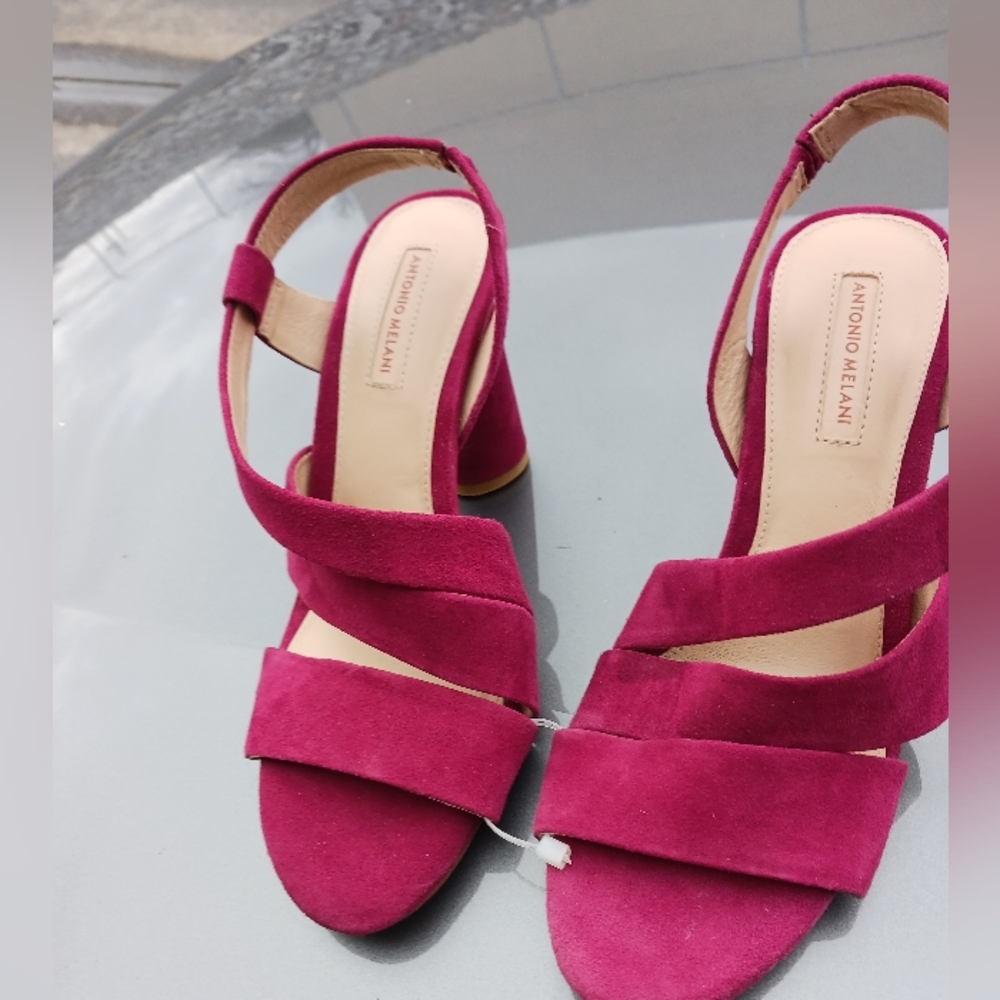 High Heel Pink Sandals
